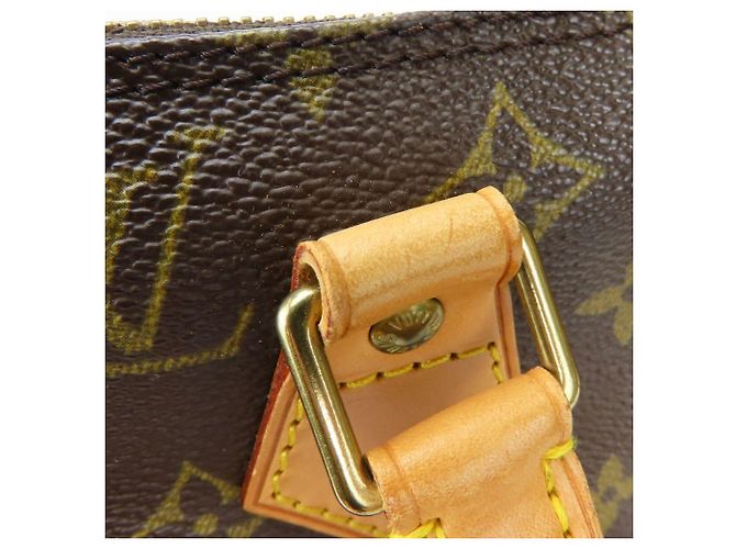 Borsa Louis Vuitton Monogram Alma Marrone - vista 10