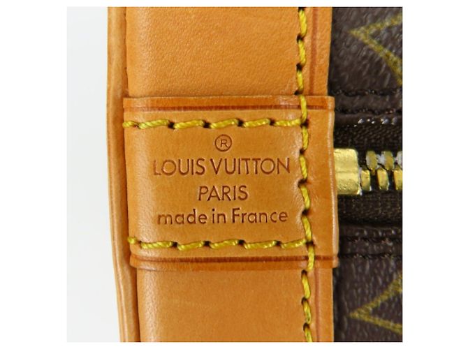 Borsa Louis Vuitton Monogram Alma Marrone - vista 13