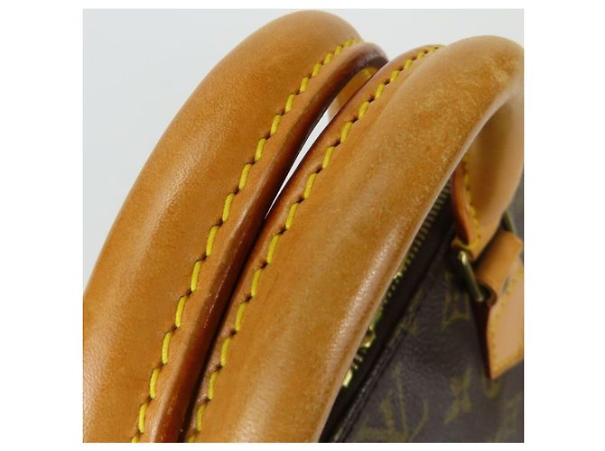 Borsa Louis Vuitton Monogram Alma Marrone - vista 18