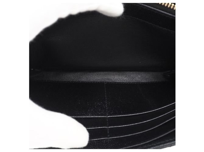 Portafoglio Cassandra Large Flap Yves Saint Laurent Nero - vista 13