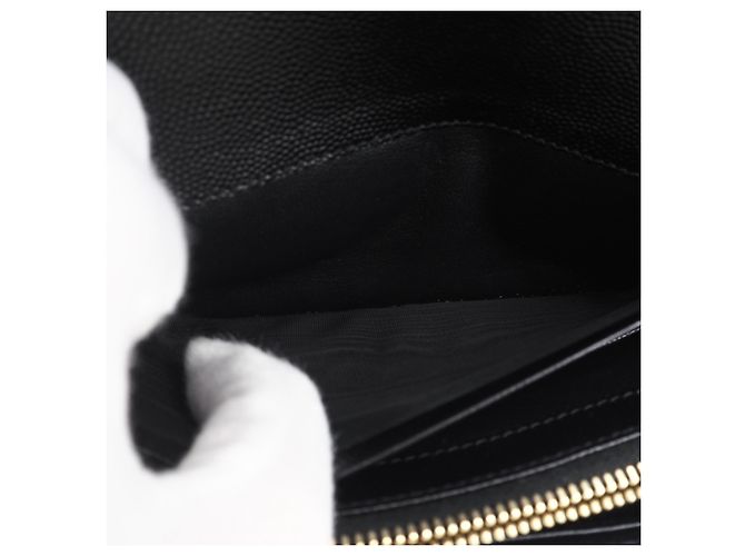 Portafoglio Cassandra Large Flap Yves Saint Laurent Nero - vista 16