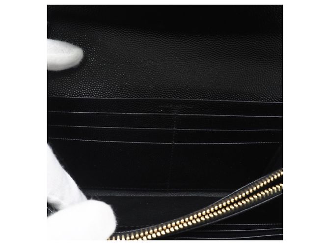Portafoglio Cassandra Large Flap Yves Saint Laurent Nero - vista 17