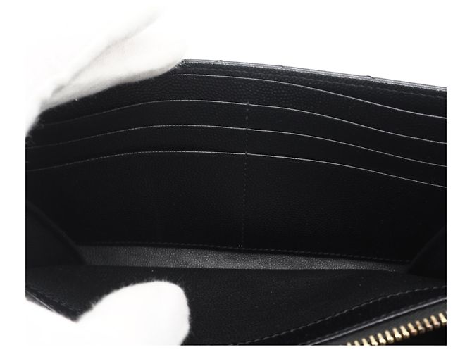Portafoglio Cassandra Large Flap Yves Saint Laurent Nero - vista 18