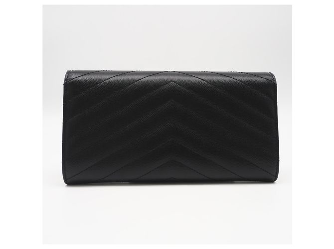 Portafoglio Cassandra Large Flap Yves Saint Laurent Nero - vista 2