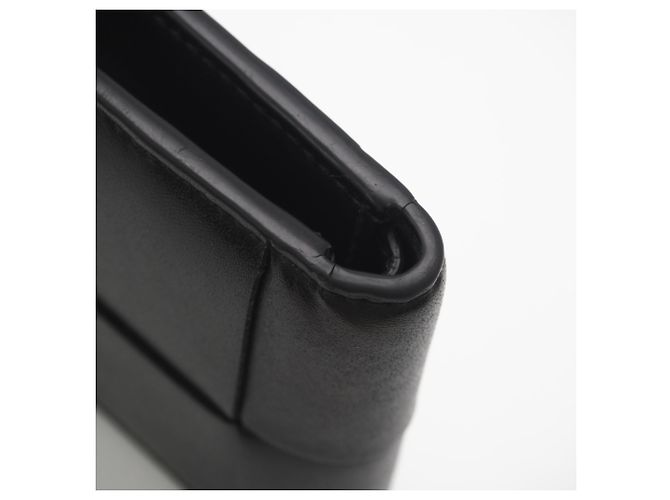 Portafoglio bi-fold Cassette Bottega Veneta Nero - vista 10