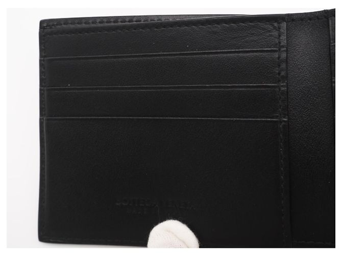 Portafoglio bi-fold Cassette Bottega Veneta Nero - vista 15