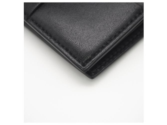 Portafoglio bi-fold Cassette Bottega Veneta Nero - vista 9