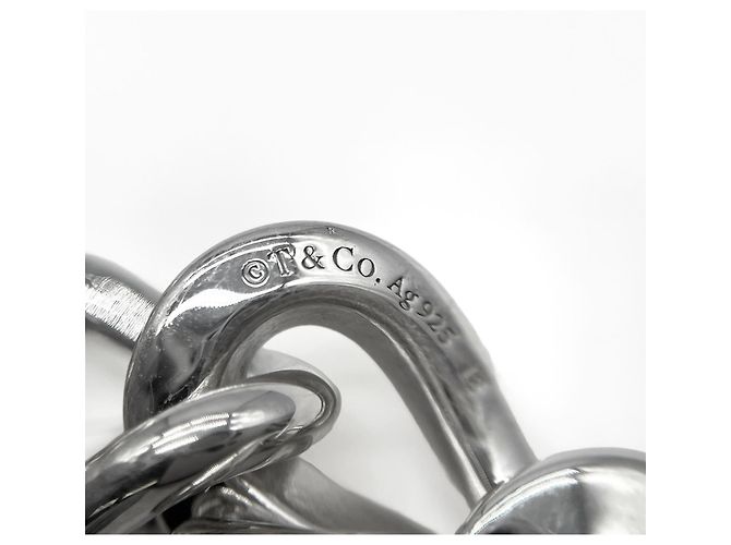 Bracciale con charm Tiffany & Co. in argento 925 - vista 10