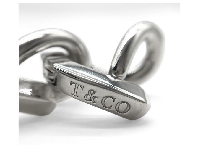 Bracciale con charm Tiffany & Co. in argento 925 - vista 9