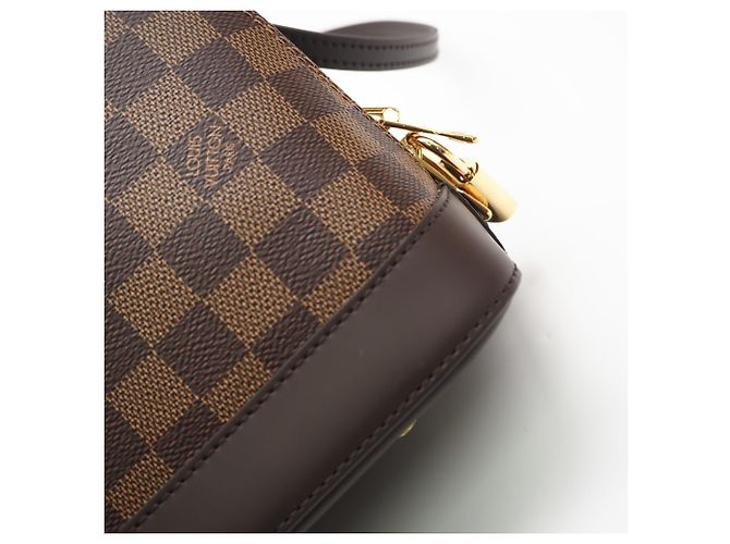 Borsa Louis Vuitton Damier Alma BB Marrone Beige - vista 11