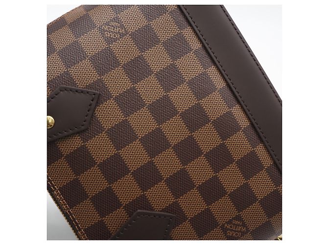 Borsa Louis Vuitton Damier Alma BB Marrone Beige - vista 4