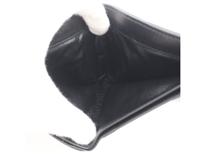 Portafoglio bi-fold Yves Saint Laurent Nero - vista 14