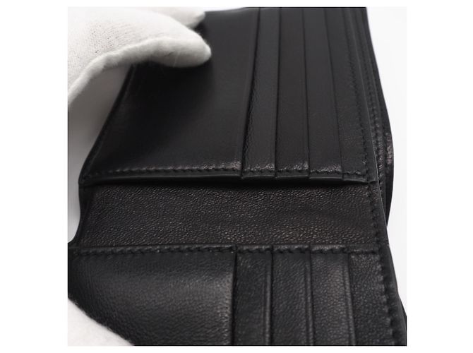 Portafoglio bi-fold Yves Saint Laurent Nero - vista 15