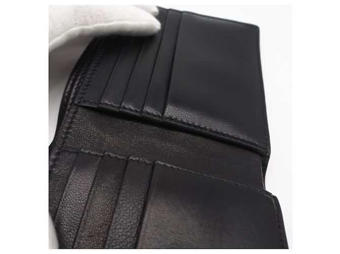 Portafoglio bi-fold Yves Saint Laurent Nero - vista 16
