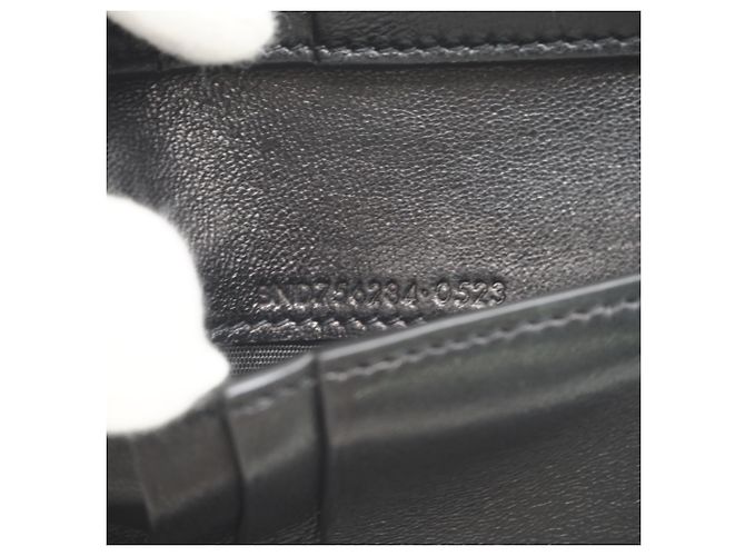 Portafoglio bi-fold Yves Saint Laurent Nero - vista 18