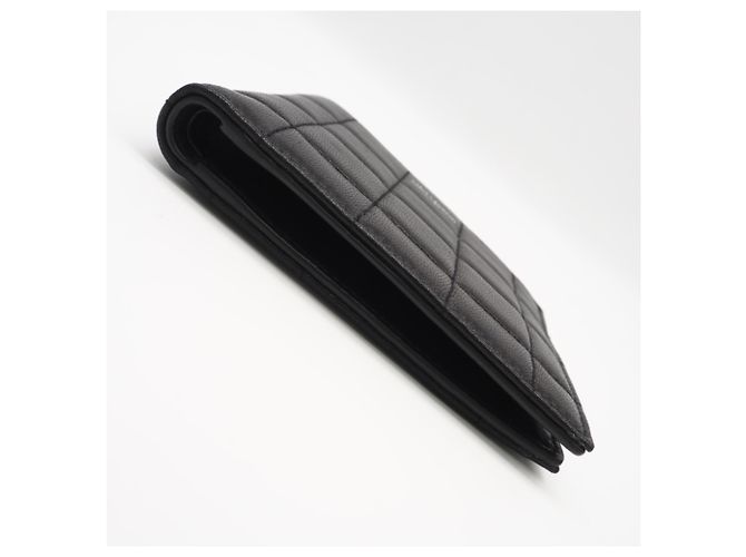 Portafoglio bi-fold Yves Saint Laurent Nero - vista 5