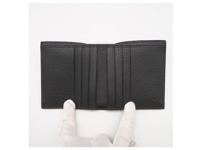GUCCI GG Supreme Ophidia Compact Wallet Brown - view 12