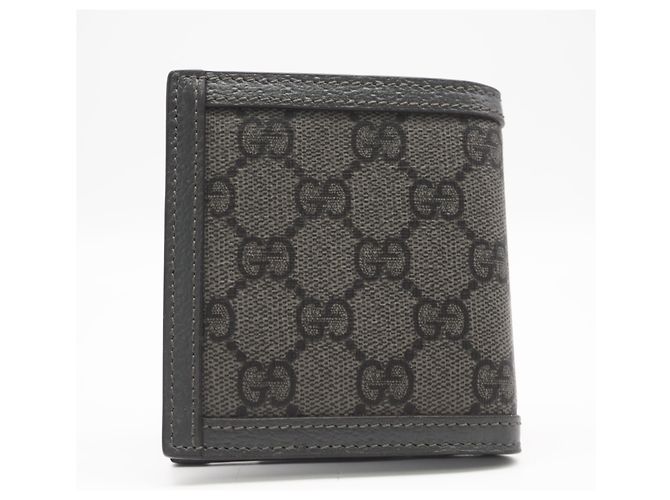 GUCCI GG Supreme Ophidia Compact Wallet Brown - view 2