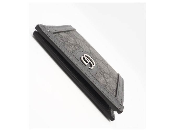 GUCCI GG Supreme Ophidia Compact Wallet Brown - view 8