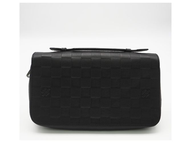 Portafoglio lungo Zippy XL Louis Vuitton Damier Infini Nero - vista 2