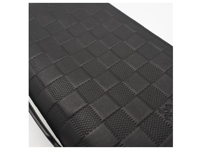 Portafoglio lungo Zippy XL Louis Vuitton Damier Infini Nero - vista 5