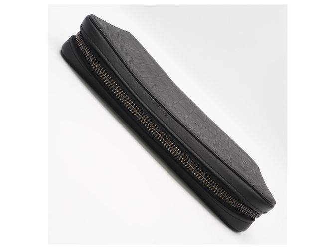 Portafoglio lungo Zippy XL Louis Vuitton Damier Infini Nero - vista 8