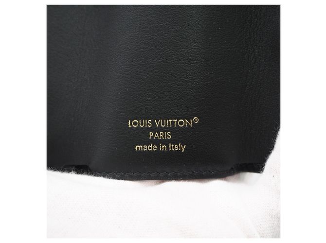 Mini billetera trifold de piel de becerro Louis Vuitton Negro - vista 13