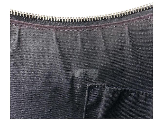 Borsa a tracolla Gucci in pelle GG Crystal nero rosso bianco - vista 15