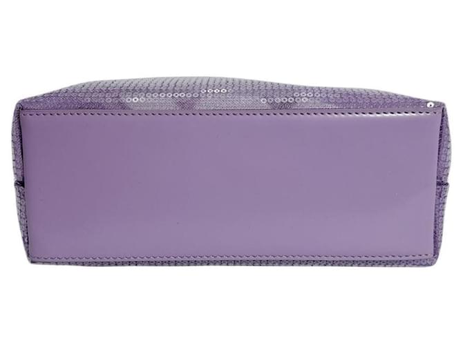 Borsa Tote Prada Purple Spangled Porpora - vista 4