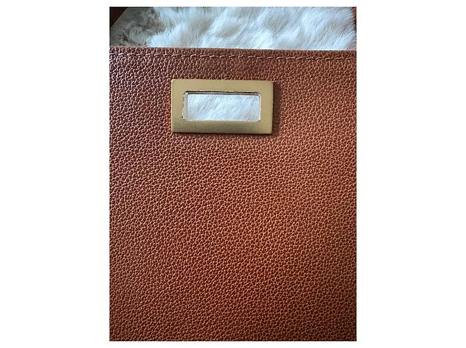 Borsa a tracolla in pelle trapuntata Chanel Marrone - vista 11