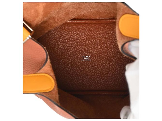 Hermès Hermes Picotin Lock Clemence PM Braun - Ansicht 3