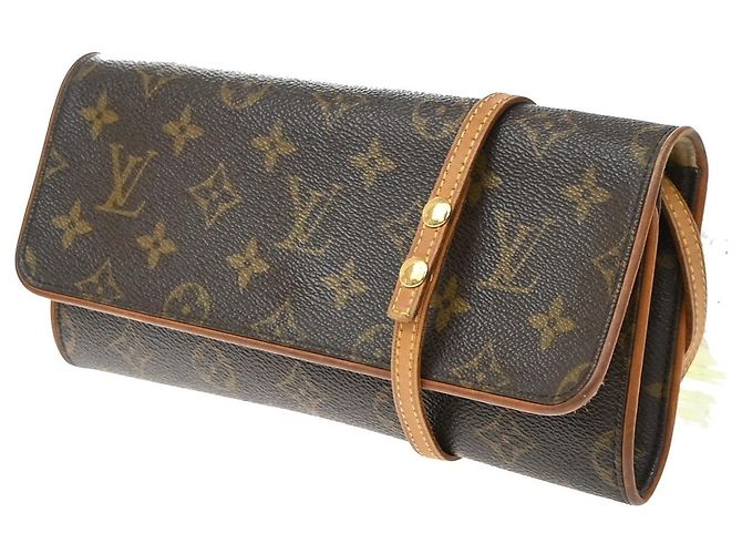 Louis Vuitton Twin Monogram GM Marrone - vista 3