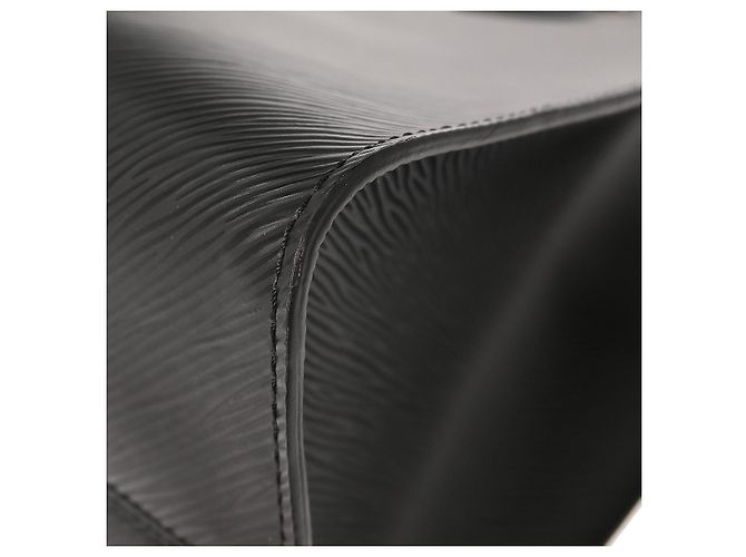 Louis Vuitton OnTheGo Tote aus Epi-Leder MM Schwarz - Ansicht 7