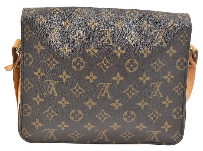 Louis Vuitton Cartouchiere Monogram GM Marrone - vista 2