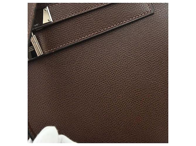 Hermès Hermes Kelly Sellier Epsom Marrone - vista 3