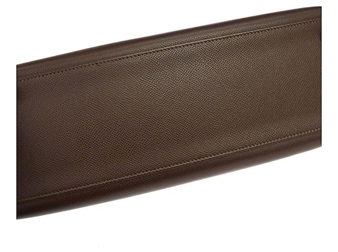 Hermès Hermes Kelly Sellier Epsom Marrone - vista 7