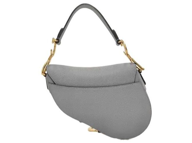 Christian Dior Saddle Leather Mini Marrone - vista 2