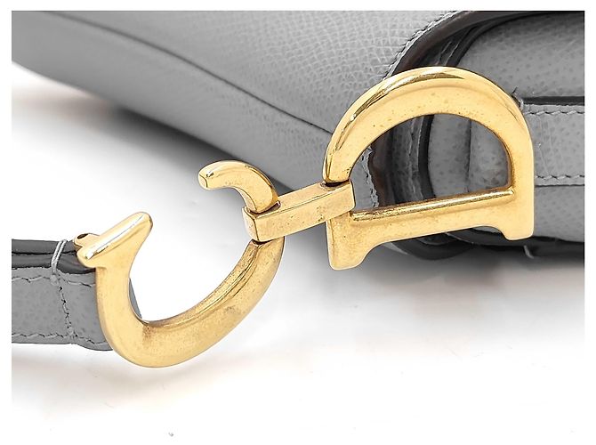 Christian Dior Saddle Leather Mini Marrone - vista 7
