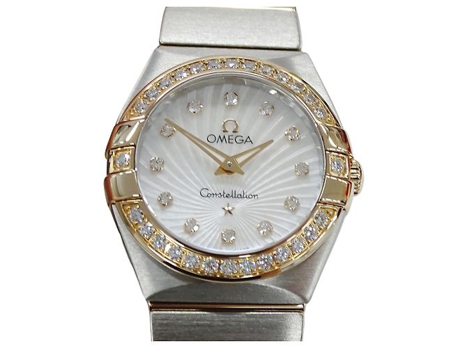Reloj Omega Constellation cepillado para mujer - vista 2