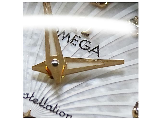 Reloj Omega Constellation cepillado para mujer - vista 7