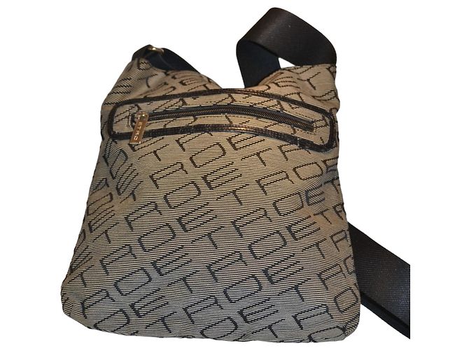 Etro Monogramm Umhängetasche Schwarz Beige - Ansicht 2