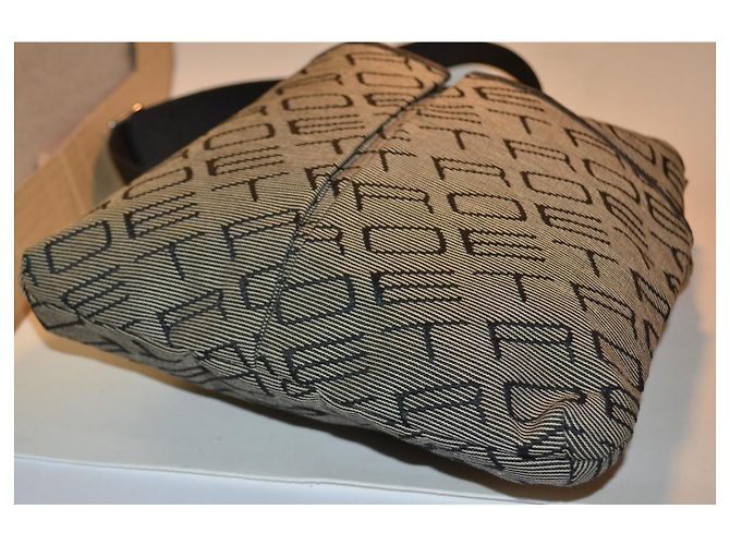 Etro Monogramm Umhängetasche Schwarz Beige - Ansicht 5