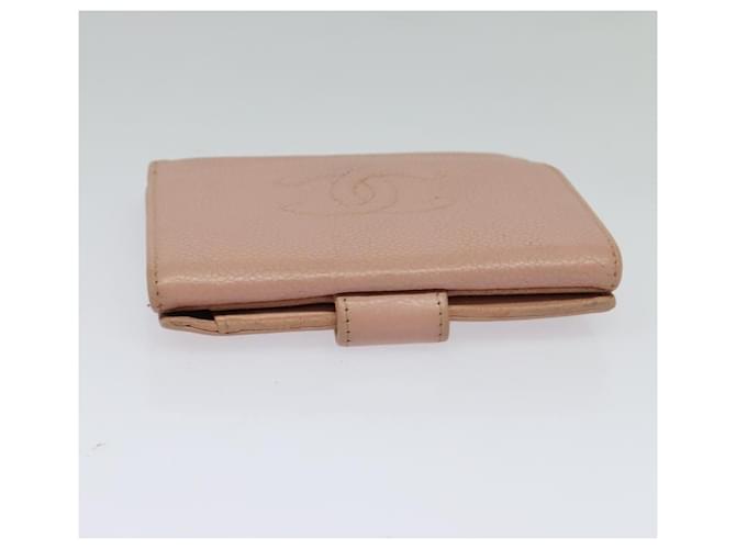 Chanel Timeless CC Trifold Caviar Compact Rosa - vista 5