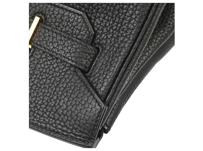 Hermès Hermes Birkin Black Togo con Gold Hardware 35 Nero - vista 3