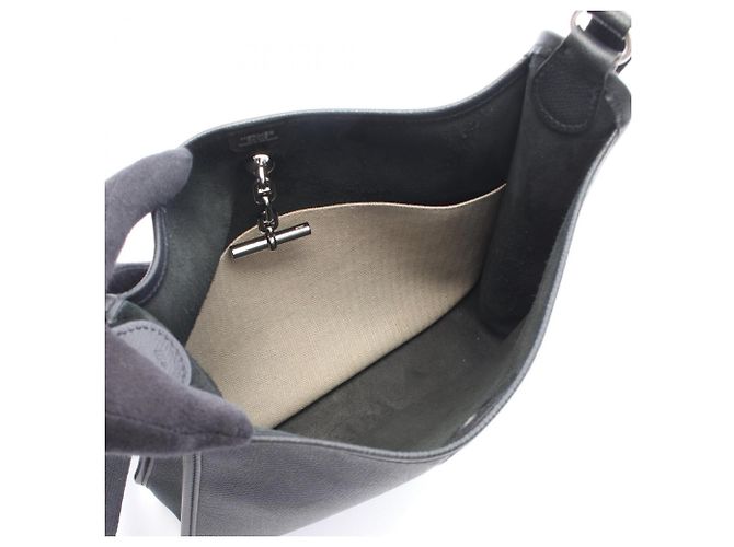 Hermès Borsa a tracolla Hermes Vespa PM Nero - vista 3