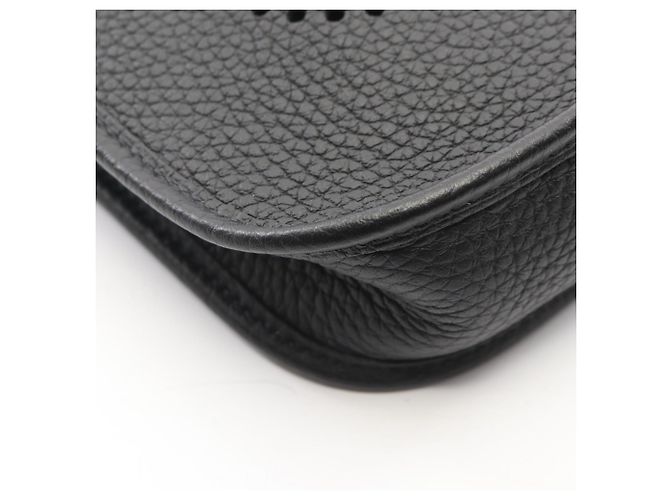 Hermès Borsa a tracolla Hermes Evelyne TPM Amazon Nero - vista 6