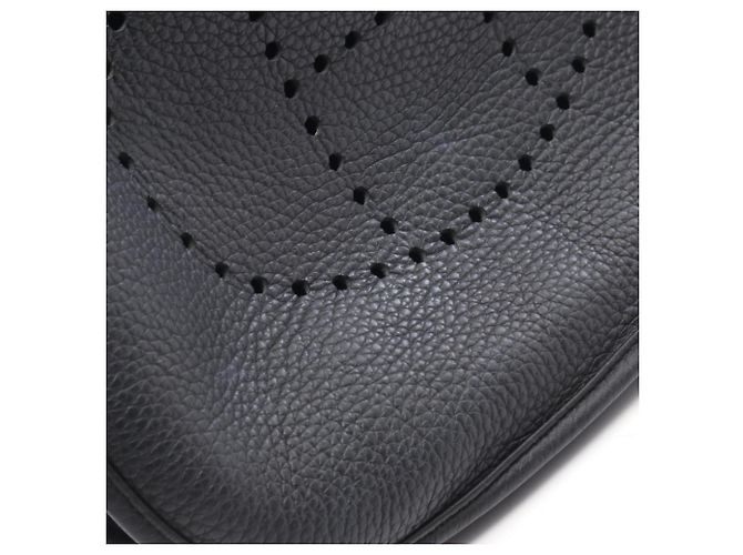 Hermès Borsa a tracolla Hermes Evelyne 3 Trois PM Nero - vista 7