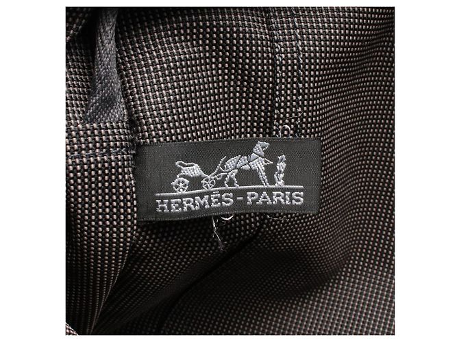 Hermès Borsa Tote Hermes Herline MM Marrone - vista 4