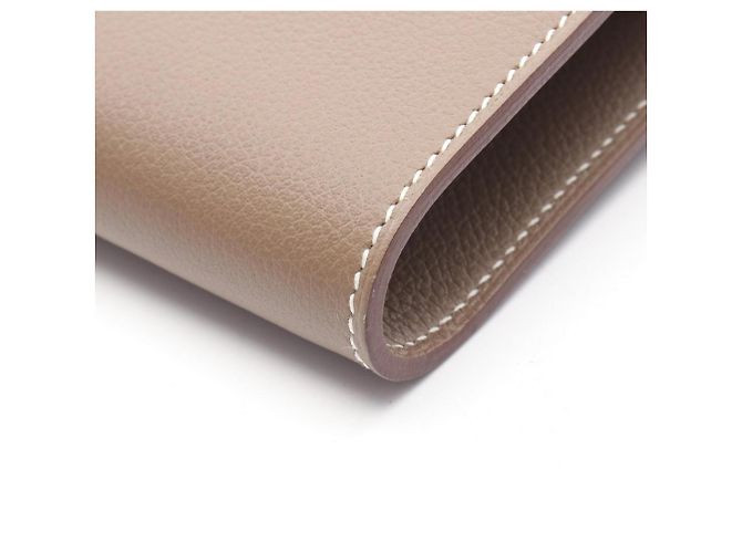 Hermès Borsa a tracolla Hermes Kelly To Go Etoupe Marrone Taupe - vista 6