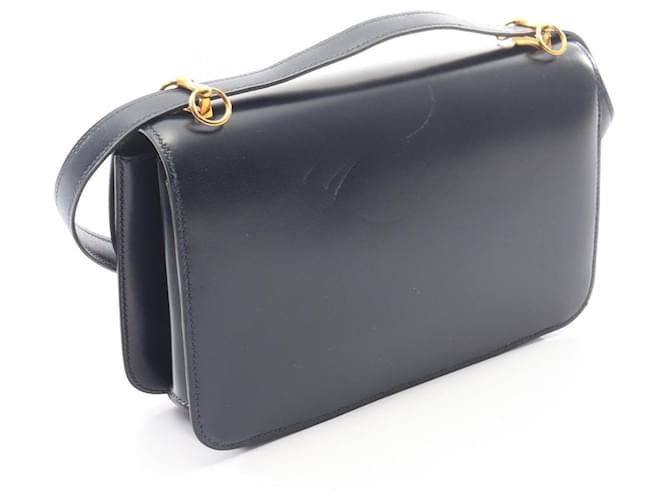 Hermès Borsa a Spalla Dolly Hermes Blu navy - vista 2
